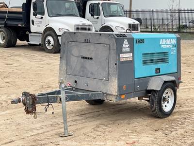 2018 Airman PDS185S S/A 185 CFM Towable Air Compressor Yanmar Diesel bidadoo