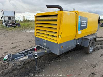2018 Atlas Copco XAS 900 JD8 900 CFM Towable Air Compressor John Deere bidadoo