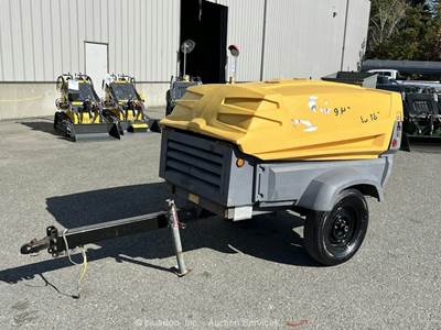 2013 Atlas Copco XAS 185 JD S/A 185 CFM Towable Air Compressor Diesel bidadoo