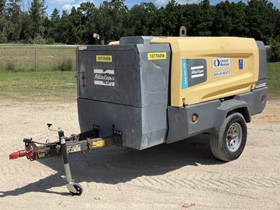 2018 Atlas Copco XAS440JD8 440CFM Towable Air Compressor John Deere bidadoo
