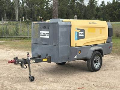 2018 Atlas Copco XAS440JD8T4FEBUR-5CW S/A 440 CFM Towable Air Compressor bidadoo