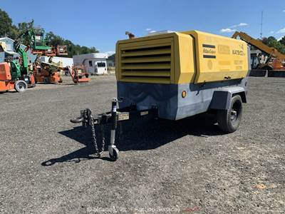 2014 Atlas Copco XATS400JD 400 CFM Towable Air Compressor John Deere bidadoo