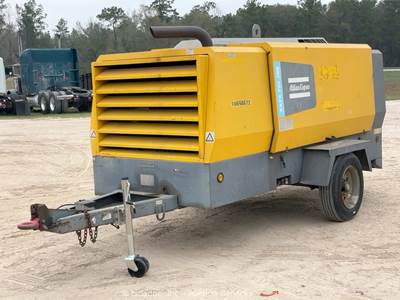 2017 Atlas Copco XATS750JD8 750 CFM Towable Air Compressor John Deere bidadoo