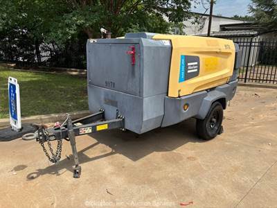 2019 Atlas Copco XAVS 400 T4F 400 CFM Towable Air Compressor bidadoo -Repair