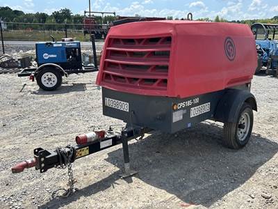 2023 Chicago Pneumatic CPS185-100 185 CFM Towable Air Compressor bidadoo -Repair