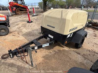 2022 Doosan C185WDO-T4F 185 CFM Towable Air Compressor Diesel -Parts/Repair