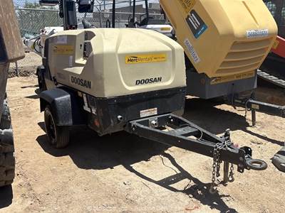 2022 Doosan C185WDO-T4F 185 CFM Towable Air Compressor Trailer -Parts/Repair