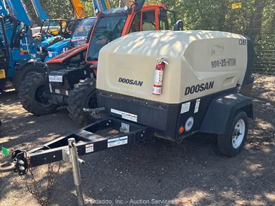 2019 Doosan C185WDO-T4F 185 CFM Towable Air Compressor Diesel bidadoo -Repair