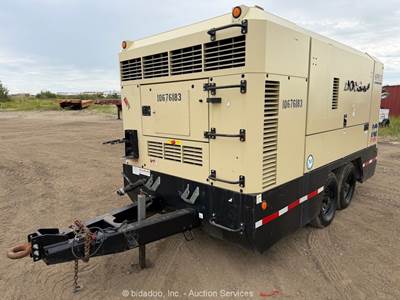 2017 Doosan HP915WCU-T4F 915 CFM Towable Air Compressor Cummins Diesel bidadoo