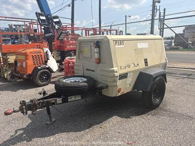 2016 Doosan P185WDO-T4F 185 CFM S/A Towable Air Compressor Diesel D24 bidadoo