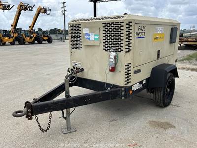 2018 Doosan P425/HP375WCU 425 CFM Towable Air Compressor 150 PSI bidadoo -Repair