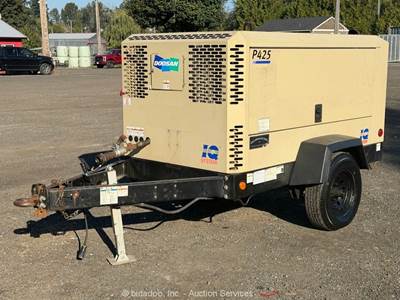 2017 Doosan P425WJD-EX-T3 S/A 425 CFM Towable Air Compressor John Deere bidadoo