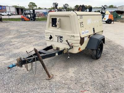 2007 Ingersoll Rand P185 185 CFM Towable Air Compressor John Deere bidadoo