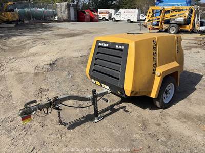 2005 Kaeser M26 92 CFM S/A Towable Air Compressor 100 PSI Kubota Diesel bidadoo