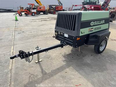 2021 Sullair 185DPQ 185 CFM Towable Air Compressor 125 PSI Diesel -Parts/Repair