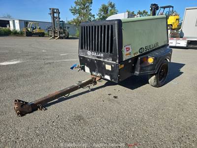 2006 Sullair 185DPQ 185 CFM S/A Towable Air Compressor Trailer -Parts/Repair