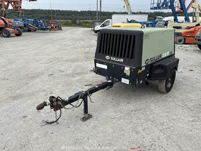 2014 Sullair 185DPQ 185 CFM Towable Air Compressor Cat Diesel -Parts/Repair