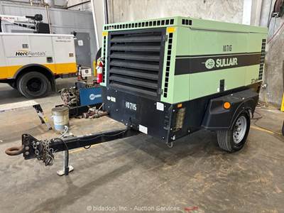 2020 Sullair 375HAF 375 CFM S/A Towable Air Compressor Diesel -Parts/Repair