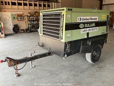 2018 Sullair 400HDPQ-CU 400 CFM Towable Air Compressor Cummins 150 PSI bidadoo