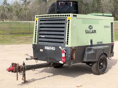 2017 Sullair 400HH 400 CFM Towable Air Compressor Caterpillar Diesel bidadoo