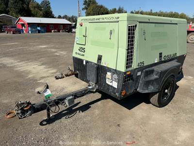 2018 Sullair 425-AF-DPQ S/A 425 CFM Towable Air Compressor John Deere bidadoo