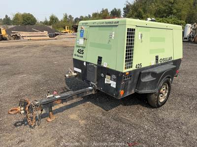2018 Sullair 425AFDPQ-JD3 425 CFM Towable Air Compressor John Deere bidadoo