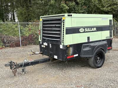 2019 Sullair 425HDPQ-PE 400 CFM Towable Air Compressor Cummins Diesel bidadoo