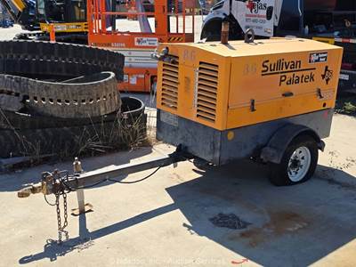 2012 Sullivan D185P3JD 185 CFM Towable Air Compressor John Deere -Parts/Repair