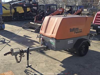 2022 Sullivan D185PKR 185 CFM Towable Air Compressor Diesel bidadoo -Repair