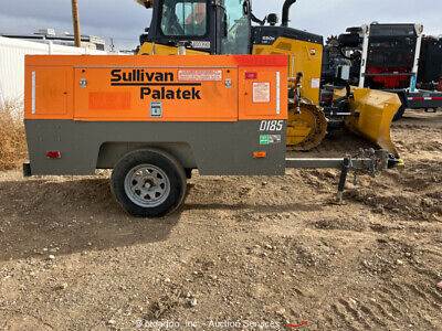 2019 Sullivan Palatek D185PIZ4 185 CFM Towable Air Compressor Isuzu For ...
