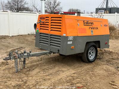 2019 Sullivan Palatek D185PIZ4 185 CFM Towable Air Compressor Diesel S ...