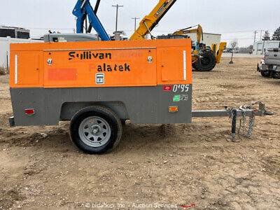 2019 Sullivan Palatek D185PIZ4 185 CFM Towable Air Compressor Diesel S ...