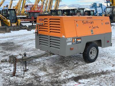 2019 Sullivan Palatek D185PIZ4 S/A 185 CFM Towable Air Compressor Isuzu ...