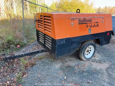 Sullivan-Palatek D185PJD 185 CFM Towable Air Compressor Deere -Parts/Repair