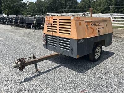 2012 Sullivan Palatek D185PJD 185 CFM Towable Diesel Air Compressor bidadoo