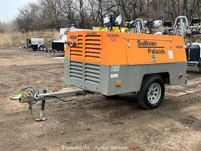 2018 Sullivan Palatek D185PLZ4 185 CFM Towable Air Compressor Isuzu For ...