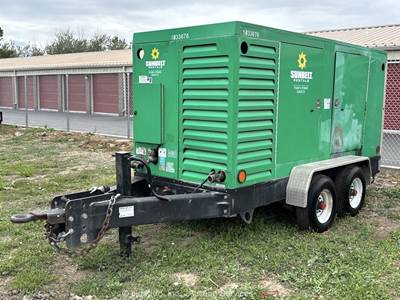 2017 Sullivan Palatek DF900PH3CUSB1AF T/A 900 CFM Towable Air Compressor bidadoo