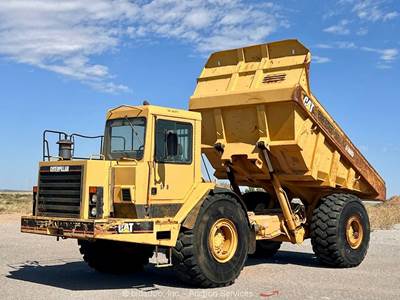 Caterpillar D30D 30 Ton 4x4 Articulated Dump Truck Cab 285 HP 3306 bidadoo