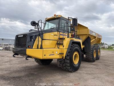2022 Komatsu HM400-5 44 Ton 6x6 Articulated Dump Truck Off Road Hauler bidadoo