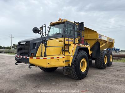 2021 Komatsu HM400-5 44 Ton 6x6 Articulated Dump Truck Off Road Hauler bidadoo