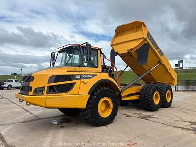 2019 Volvo A25G Articulated Dump Truck 6x6 Off-Road Rock Hauler AC 315HP bidadoo