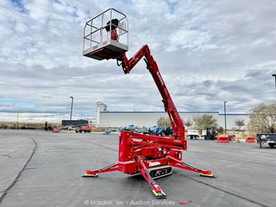 2023 CMC 65L  58' Articulating Boom Lift Man Aerial Platform Gas bidadoo