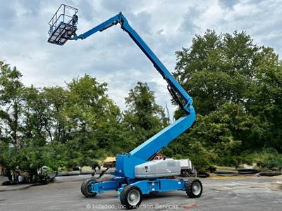 2016 Genie Z-135/70 135' 4WD Diesel Articulating Boom Lift Man Aerial bidadoo