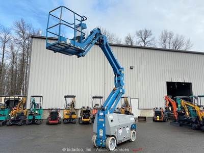 Genie Z-20/8N 20' Electric Articulating Boom Lift Man Aerial Platform bidadoo