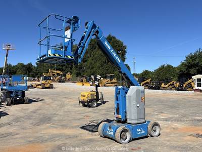 2013 Genie Z-30/20N 30' Electric Articulating Boom Lift Man Aerial Jib bidadoo