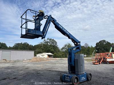 2018 Genie Z-30/20N 30' Electric Articulating Boom Lift Platform Aerial bidadoo