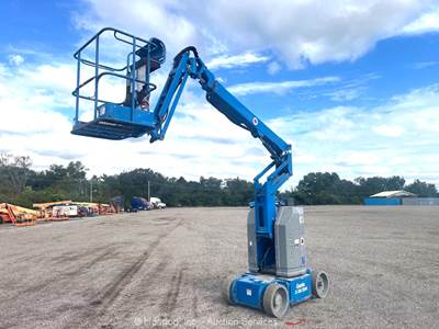 2015 Genie Z-30/20N 30' Electric Articulating Boom Lift Man Aerial 48V bidadoo