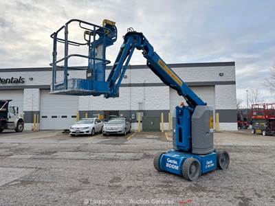 2017 Genie Z-30/20N RJ 30' Electric Articulating Boom Lift Man Aerial bidadoo