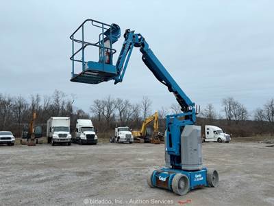 2015 Genie Z-30/20N RJ 30' Electric Articulating Boom Lift Platform Jib bidadoo