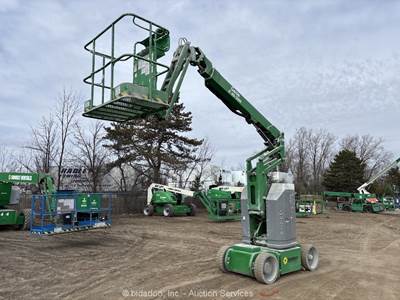 2016 Genie Z-30/20N RJ 30' Electric Articulating Boom Lift Man Aerial bidadoo